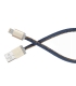 LIFESTAR Micro USB Cable Denim Blues 1m