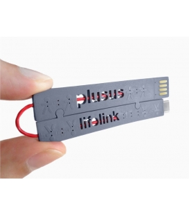 Câble USB ultra plat PlusUs Lifelink micro USB