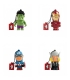 Pack Clé USB 8Go 3D Marvel