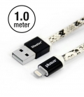 LIFESTAR Apple MFI Cable Snake Bite Lightning 1m