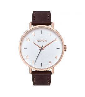 Nixon Arrow Leather Rose Gold Silver