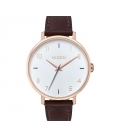 Montre Nixon Arrow Leather Rose Gold Silver