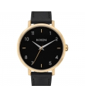 Montre Nixon Arrow Leather Gold Black