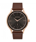 Montre Nixon Sala Leather Rose Gold / Burgundy