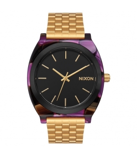 Montre Nixon Time Teller Acetate Multi Gold