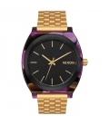 Montre Nixon Time Teller Acetate Multi Gold