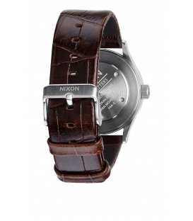 Montre Nixon Sentry 38 Leather Brown Gator