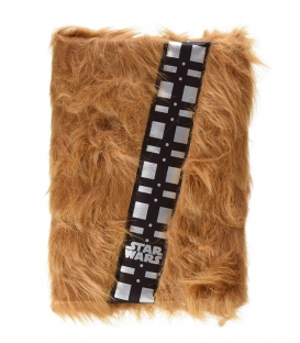 Carnet A5 Star Wars Chewbacca avec fourrure