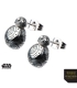 Boucles d'oreilles 3D Inox BB-8