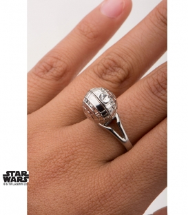 Bague Star Wars Death Star 3D Taille US 6