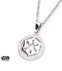 Pendentif Star Wars Inox et gemme Empire