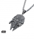 Pendentif Star Wars 3D Faucon Millenium