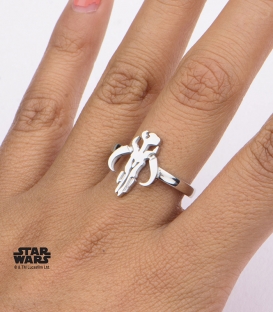 Bague Mandalorian Star Wars Inox Taille US 6 