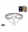 Bague Mandalorian Star Wars Inox Taille US 6 