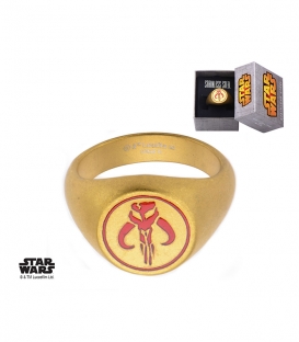 Star Wars Mandolorian signet ring us size 10