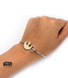 bracelet Rebelle Star Wars Doré et Gemme