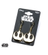 Boucles d'oreilles Star Wars symbole Rebelle Doré