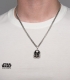 Pendentif Star Wars Inox Storm Trooper 3D