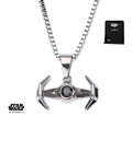 Pendentif Star Wars Inox Tie Fighter 3D