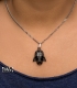 Black Star Wars Dark Vador 3D Pendant