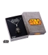 Black Star Wars Dark Vador 3D Pendant