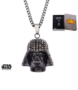 Black Star Wars Dark Vador 3D Pendant