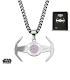 Pendentif Star Wars Inox Tie Fighter Rose