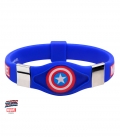 Bracelet silicone Captain America