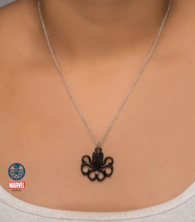 Hydra Marvel Pendant with black gemstone