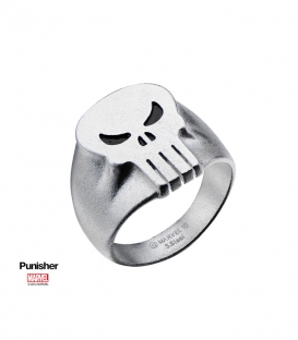 Bague Marvel Punisher Inox Taille US 10