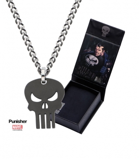 Black Punisher Marvel Pendant 