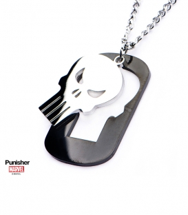 Gemstone Punisher Marvel Pendant 