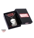 Pendentif Marvel Punisher Inox avec gemme