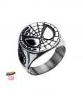 Marvel Spiderman Mask Ring Stainless Steel Metal Us SIze 10