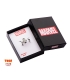 Bague Marteau Marvel Thor avec gemme taille US 6