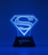 Lampe Superman Acrylique