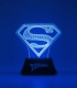 Superman Edge DC Comics Acrylic Light, 