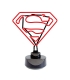 Superman DC Comics Neon Light Red Classic Outline