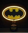 Batman DC Comics Small Neon Light Yellow Outline