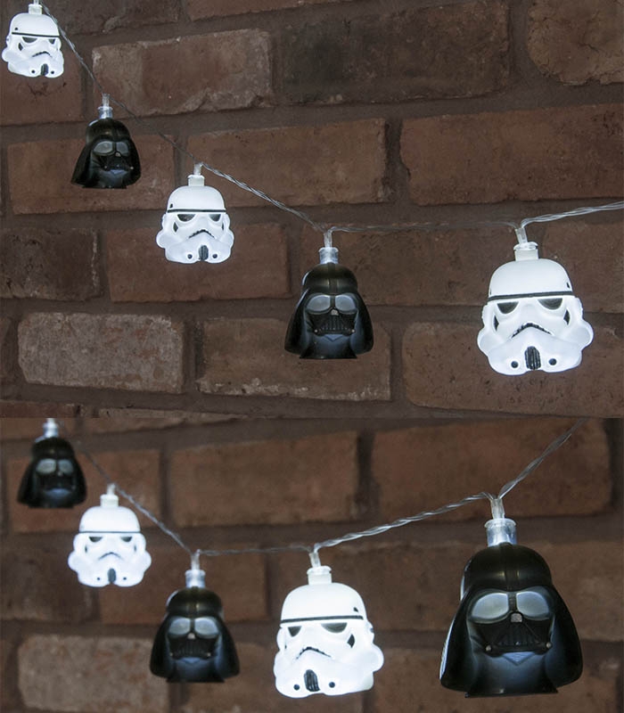 Star Wars Stormtrooper in Fairy Lights Hanging Decoration