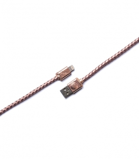 LIFESTAR Micro USB Cable Cross Rose Gold 1m