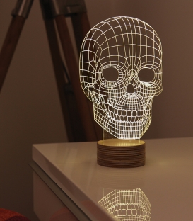 Lampe Bulbing Skull