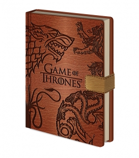 Carnet A5 Game of Thrones premium Sigils