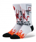 Stance Socks Anthem Neck Face On Fire