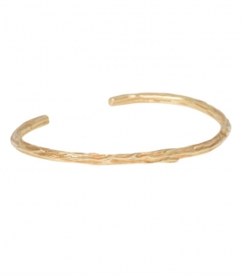 Bracelet Branch Cuff Brass plaqué or Anna + Nina