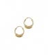 Boucles d'oreilles Multi Ring plaqué or Anna + Nina