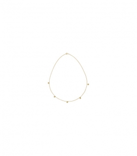 Multi Orb Necklace Goldplated