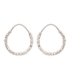 Boucles d'oreilles Puffer Ring argent Anna + Nina