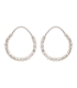 Puffer Fish Ring Earring Silver