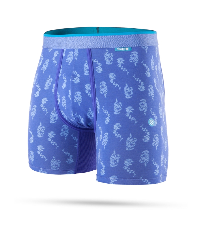 Stance Boxer Snake Stamp Blue